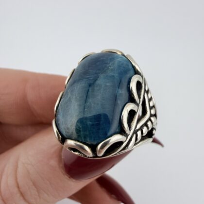 Carolyn Pollack Southwestern Sterling Silver and Kyanite Ring