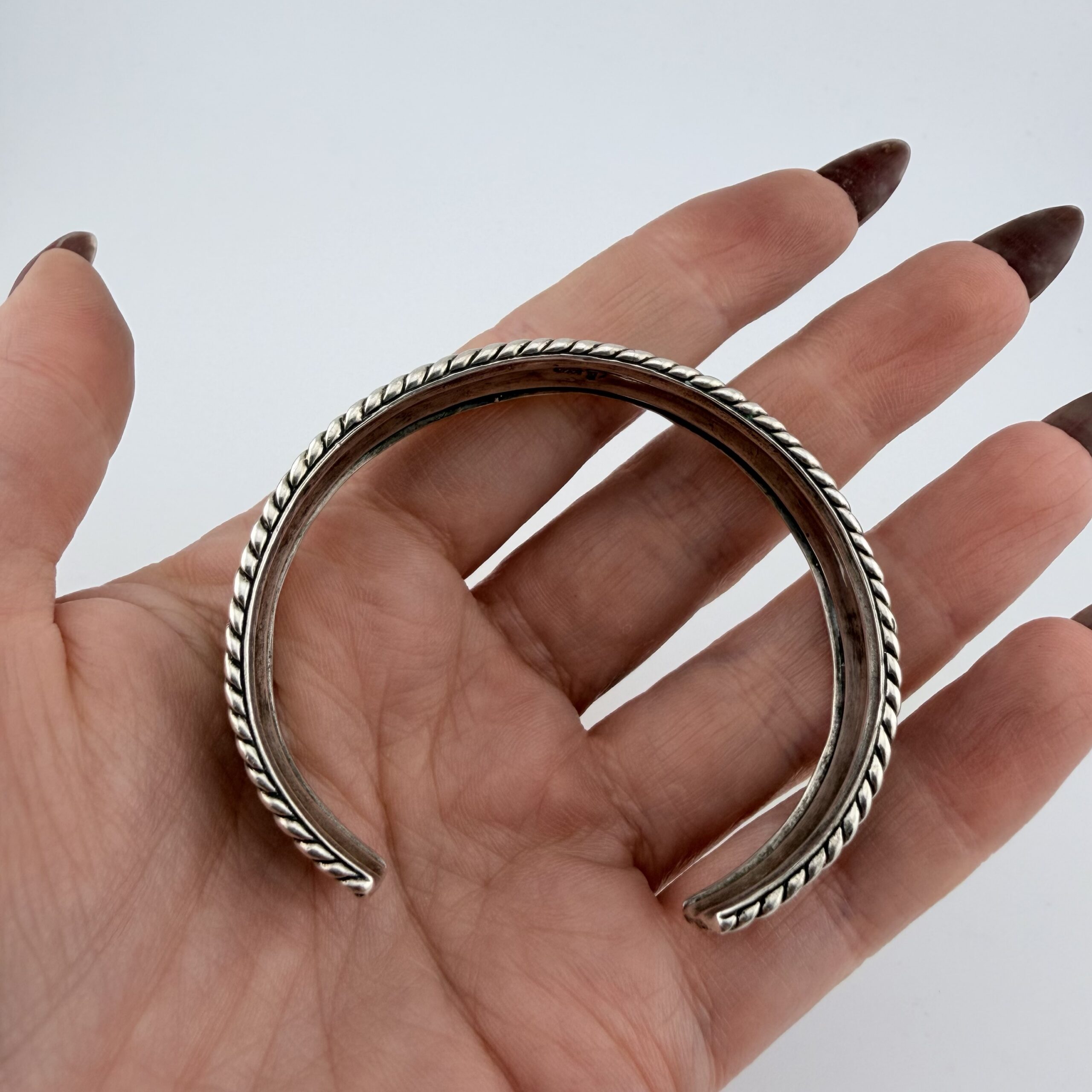 Carolyn Pollack Relios Southwestern Sterling Silver Cuff Bracelet - Image 4