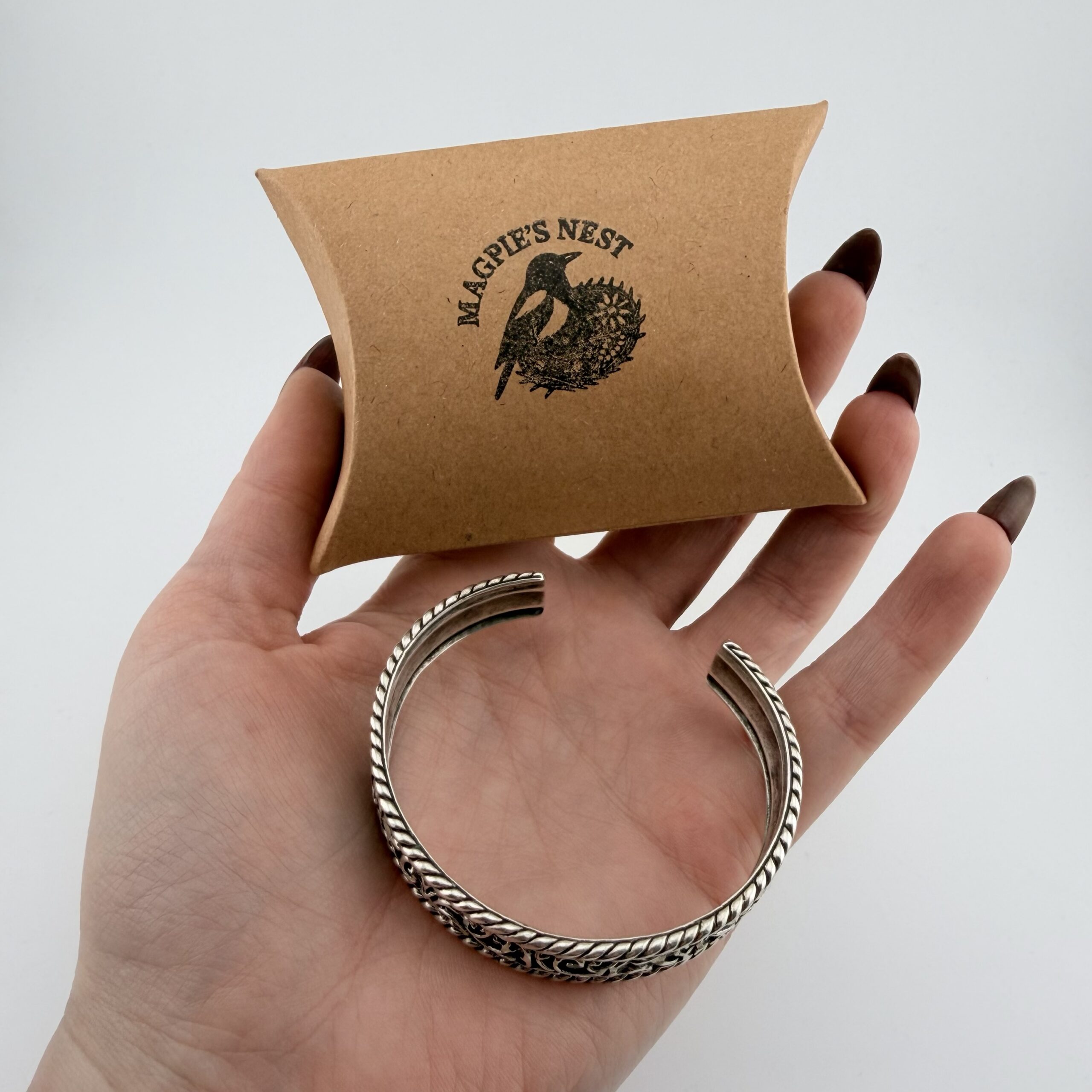 Carolyn Pollack Relios Southwestern Sterling Silver Cuff Bracelet - Image 9