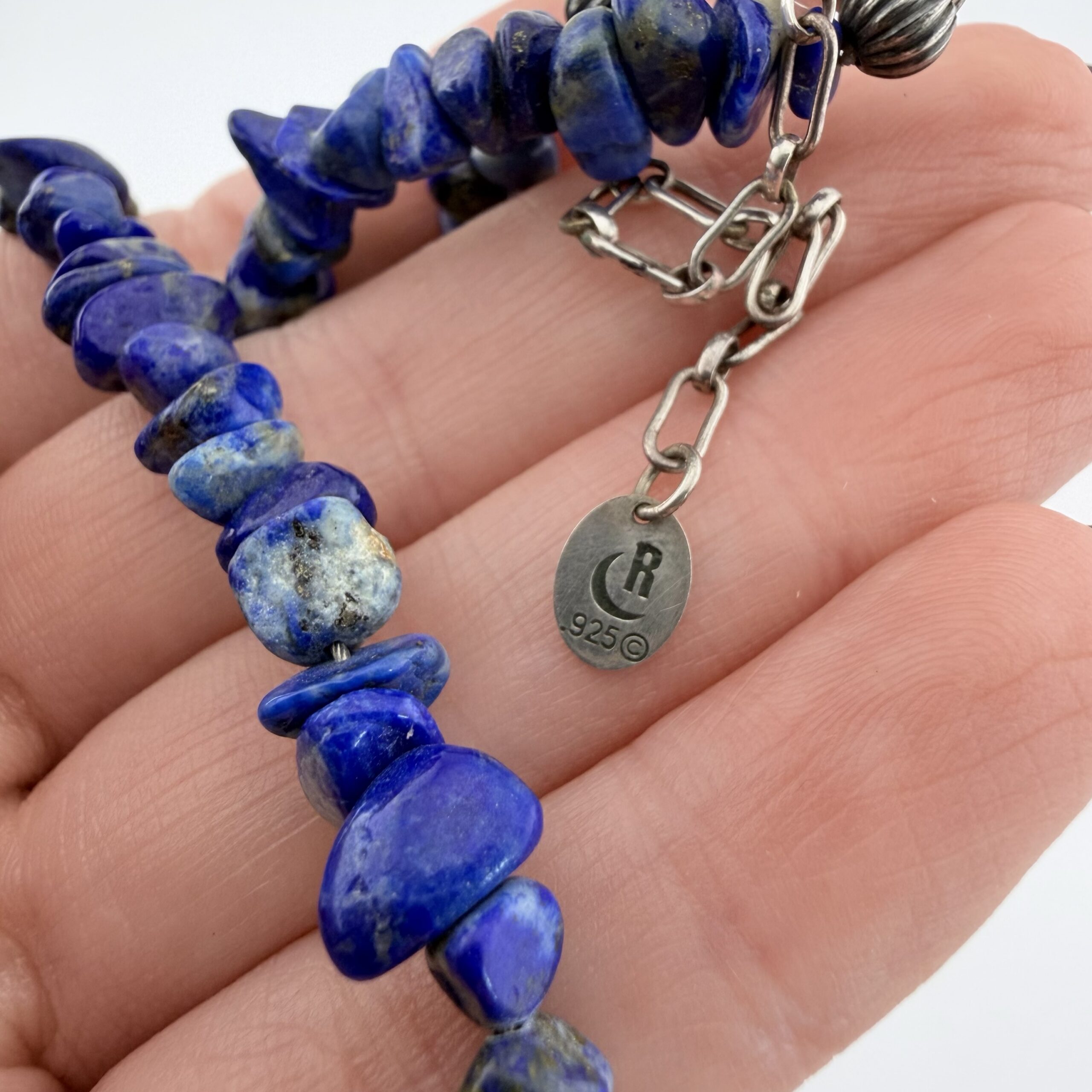Carolyn Pollack Relios Lapis, Turquoise and Jasper Beaded Necklace - Image 4