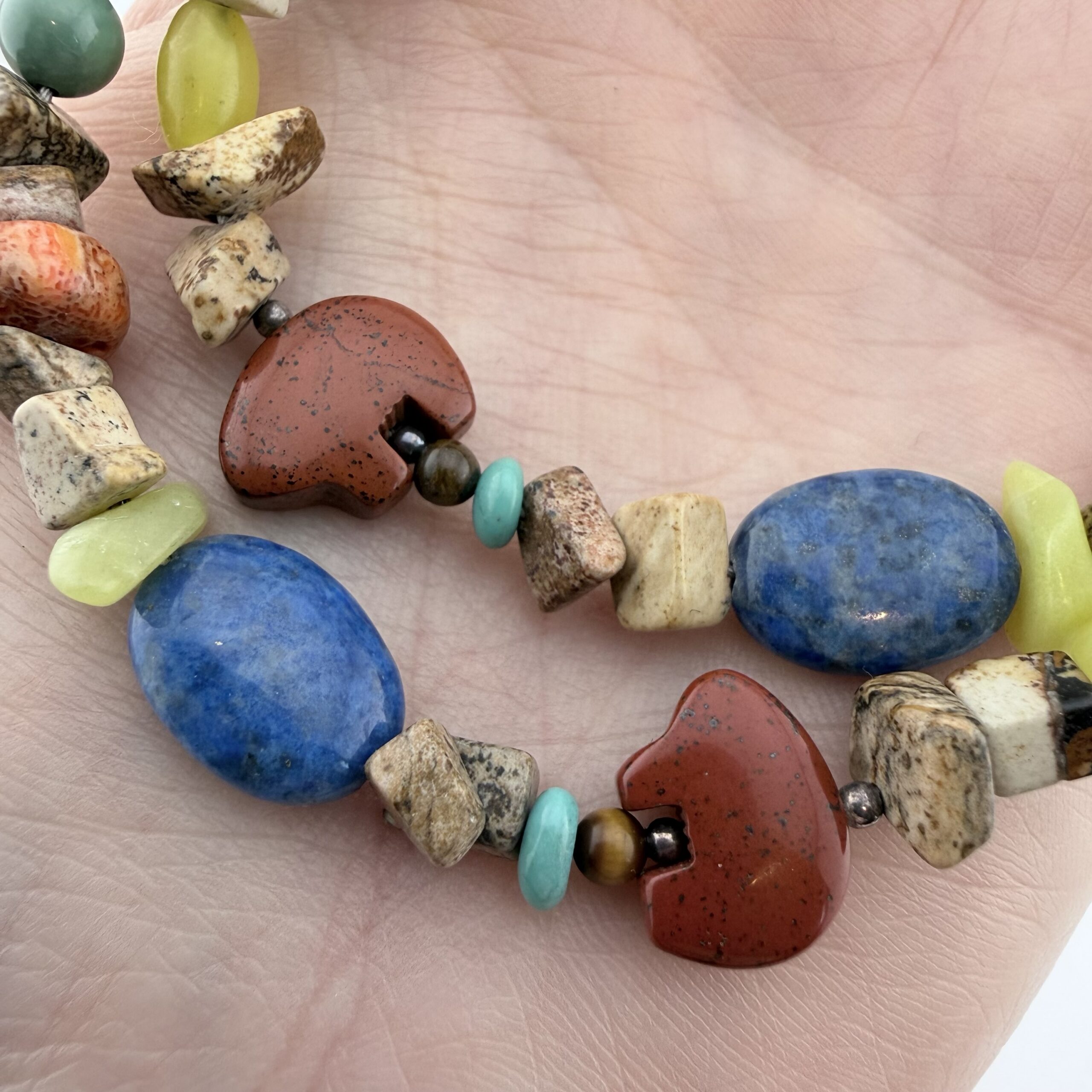 Carolyn Pollack Relios Mixed Gemstone Bear Necklace - Image 2